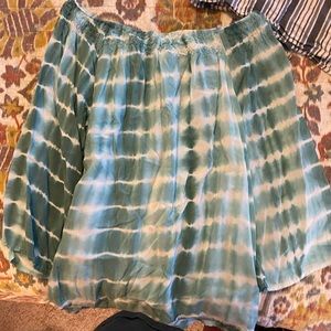 Off the shoulder shirt